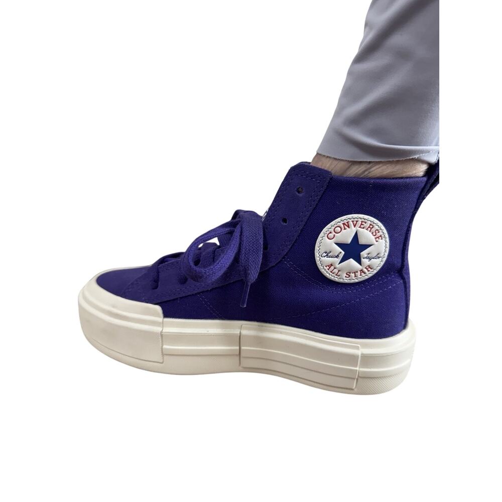 Converse Chuck Taylor Cruise Seasonal Hi Shoes Skate Purple Canvas Women A10238C